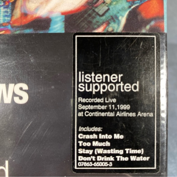 Dave Matthews Band Listener Supported VHS 1999 Crash Into Me, Too Much & More - Picture 8 of 10